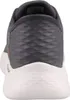 The back view of a gray Skechers Go Walk Flex shoe. Anteprima dell’immagine prodotto