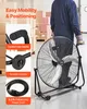 Wentylator Podłogowy Vevor 762 Mm 3 Prędkości Obrotowy 360 Podgląd zdjęcia produktu 6