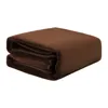 A folded brown blanket on a white background. Náhľad obrázku produktu