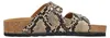 Rieker Donna Pantolette Beige/Snake Anteprima dell’immagine prodotto 2
