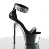 ADORE-769RS Damen Sandale von Pleaser, Schwarz EU 40, US 10 Produktbild-Vorschau 5