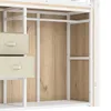 Hochbett mit Kleiderschrank, LED-Streifen, Lattenrost, Produktbild-Vorschau 11