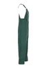 A side view of green overalls on a white background. Produktbild-Vorschau