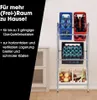 EASYmaxx metalowy stojak na 3 skrzynki na napoje - Podgląd zdjęcia produktu 2