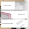 Stolní mraznička HOMCOM 35 l s nastavitelnou teplotou Náhled obrázku produktu 7