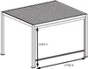 Sonnenrollo Mirador für 300 cm Seite anthrazit Produktbild-Vorschau 8