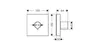 Abstellventil AXOR STARCK SHOWERCOLLECTION DN 20 UP 12x12 Produktbild-Vorschau 3