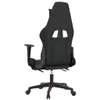 vidaXL Gaming-Stuhl mit Fußstütze Schwarz und Rot Produktbild-Vorschau 6
