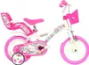 Dino Bikes 12´´ Hello Kitty Bicicletta bianca, rosa 3-5 Anteprima dell’immagine prodotto 1