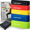 DUNLOP Fitness Band Fitnessbänder Set - 5 Resistance Bands Produktbild-Vorschau 1