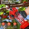 Akku Astschere Elektrische Gartenschere,0-40 mm Produktbild-Vorschau 2