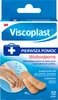 Wodoodporne plastry Viscoplast w dwóch rozmiarach 12 szt. Náhled obrázku produktu 1