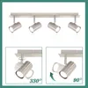 ZMH Plafonnier LED 4 flammes GU10 Plafonnier couloir Voir les images du produit 4