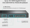 TP-LINK Omada ER8411 V1 - Router - 10 GigE Náhled obrázku produktu 7