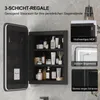 Radelldar Badschrank mit Beleuchtung eingelassen Produktbild-Vorschau 3