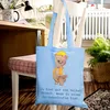 Mr. & Mrs. Panda Shopping Tasche Bauingenieurin Herz - Sky Produktbild-Vorschau 4
