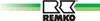 The image shows the REMKO logo and brand name, with green and light green horizontal bars on the left side. Produktbild-Vorschau