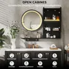 Puluomis Spiegelkast met LED-badspiegel, voorzien van een Productafbeelding-voorbeeld 3