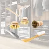 Reise Schuhputzset 5-tlg Holz mit Sisalbürsten und Produktbild-Vorschau 2