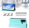 Lederhülle für Blu C9 Hülle Flip Brieftasche Kartenfächern Produktbild-Vorschau 3