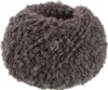 A ball of gray-brown yarn with a curly texture. Produktbild-Vorschau