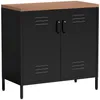Stahl-Sideboard, 80x40x80 cm, Industrielles Produktbild-Vorschau 1