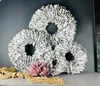 Shabby Blütenkranz weiß Tür Kranz Wandkranz 40 cm Produktbild-Vorschau 5