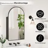 Radelldar Hängeschrank mit Spiegel, Badschrank Wandschrank Produktbild-Vorschau 5