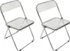 2er Acryl Klappstuhl Campingstuhl Stuhl mit Rückenlehne für Produktbild-Vorschau 1