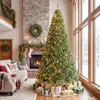 Albero di Natale artificiale COSTWAY, altezza 270 cm, con Anteprima dell’immagine prodotto 9