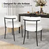 Puluomis Esszimmerstühle 6er Sets Küchenstühle Polsterstuhl Produktbild-Vorschau 3