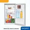 Exquisit Vollraumkühlschrank KS85-V-091E grau | 75 l Produktbild-Vorschau 7
