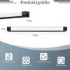 ZMH LED lampada a specchio bagno lampada a specchio 50CM Anteprima dell’immagine prodotto 2