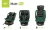 Three car seats of different sizes are shown in a collage format. The text indicates they are for different height ranges. Produktbild-Vorschau