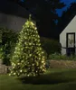 LED Lichternetz Trapez Kegel Warmweiß Netz Weihnachtsbaum Produktbild-Vorschau 1