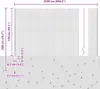vidaXL Sechseckzaun mit Pfosten 25 x 1,5 m Produktbild-Vorschau 8