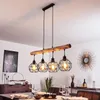 Torano »Torano« längliche Hängelampe aus Metall/Holz in Produktbild-Vorschau 9