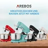 Robot da cucina AREBOS 1500W, robot da cucina, impastatrice Anteprima dell’immagine prodotto 3