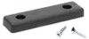 8x sossai Möbelgleiter in Schwarz inkl. Schrauben 50x14x5mm Produktbild-Vorschau 2