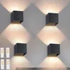 ZMH Led Wandleuchte 2ER Aussen Schwarz Wandlampe G9 Produktbild-Vorschau 1