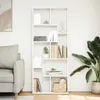 vidaXL Rozdělovač místností knihovna bílá 67x25x161,5 cm Náhled obrázku produktu 3