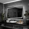 Badspiegel mit LED Beleuchtung und Touch-Schalter - Berlin Produktbild-Vorschau 5