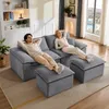 Schlafsofa Modulares Schlafsofa, 2-Sitzer Wohnzimmer Sofa Produktbild-Vorschau 13