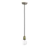 Appeso d'oro vecchio stile 1 lampadina Anteprima dell’immagine prodotto 2