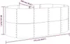 vidaXL Hochbeet Pulverbeschichteter Stahl 175x100x68 cm Produktbild-Vorschau 6