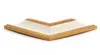 Bilderrahmen Vienna - 20x60 cm, Weiß Gold Nachbildung, 1 mm Produktbild-Vorschau 4