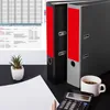 itenga 50x Ordneretikett Rot Rückenetikett vollflächig zum Produktbild-Vorschau 3