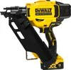 A yellow and black DeWalt cordless nail gun with a battery pack attached, shown against a white background. Produktbild-Vorschau
