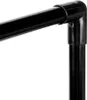 Regał na buty metalowy czarny 3-poziomowy 57x28x55 cm Podgląd zdjęcia produktu 7