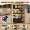 Flieks Küche Hochschrank Backregal mit Led und Produktbild-Vorschau 6